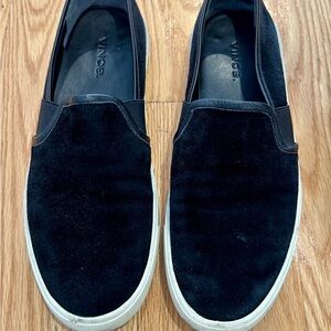 Vince Suede slip on sneakers. Extremely well made and very comfortable.